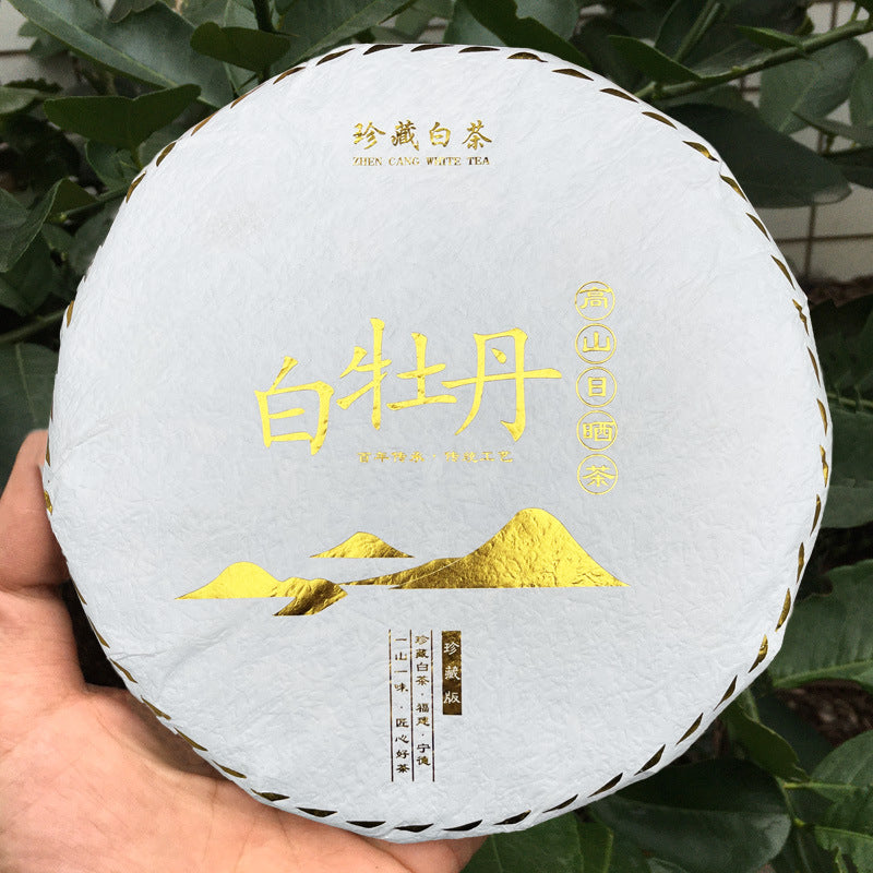 Chinese White Tea Bai Cha Cake Fuding White Peony White Tea Peony King 300g Main image
