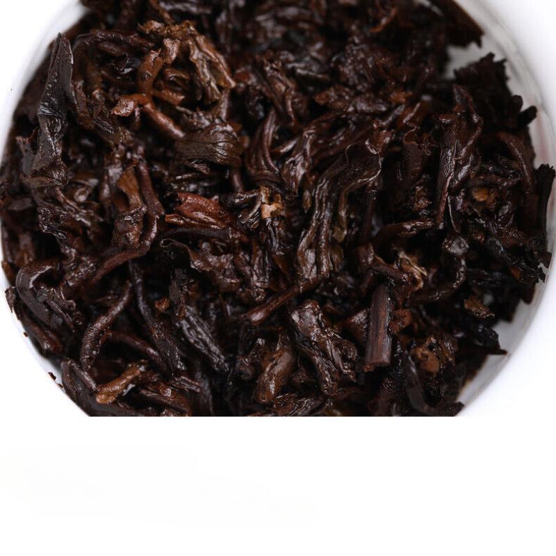 CIFbuy Remote Mountains Old Tree Tea * 2019 Haiwan Old Comrade Ripe Pu'er Tea Cake 500g