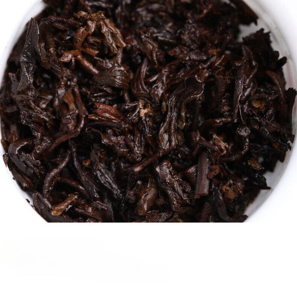 CIFbuy Remote Mountains Old Tree Tea * 2019 Haiwan Old Comrade Ripe Pu'er Tea Cake 500g