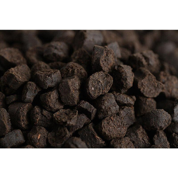 CIFbuy 500g Yunnan Pu'er Ripe Tea 09 Menghai Nuoxiang Tea Fossil New C1 Crushed Silver