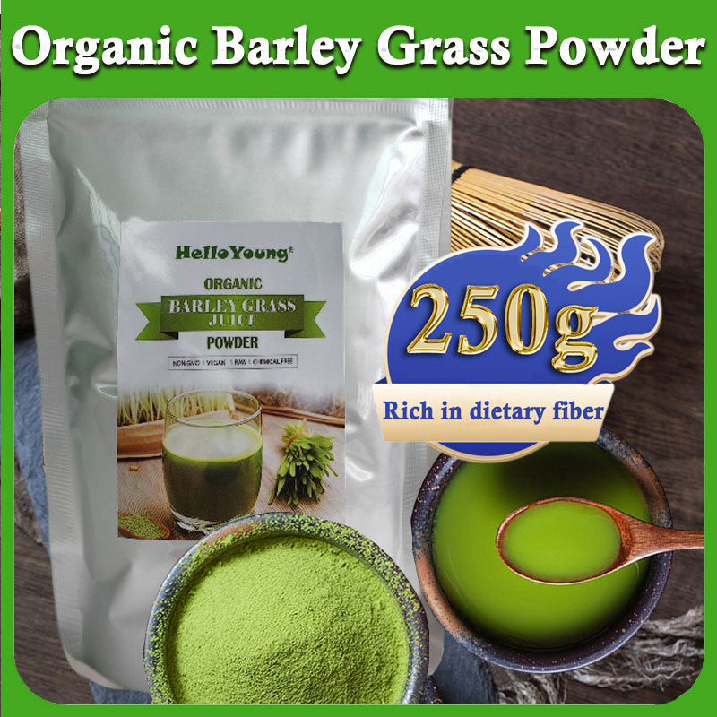 Organic Barley Powder 100% Pure and Natural, No Additives and Preservatives for lose weight barley powder pure organic body detoxification Main image