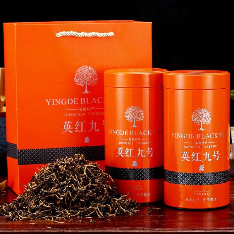CIFbuy Yingde Black Tea Yinghong No. 9 Strong-flavor Black Tea Canned 125G