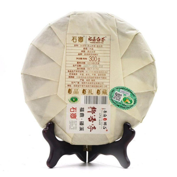 CIFbuy Old Bai Cha Tea Shuanghe CHinese White Tea Leaf Cake 300g Health Drink