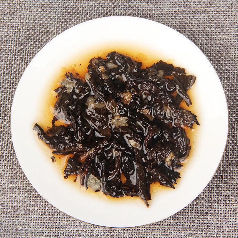 CIFbuy200g Yunnan Puerh Tea Jasmine Pu-erh Ripe Tea Cake Flower Flavour Pu'er Old Tea