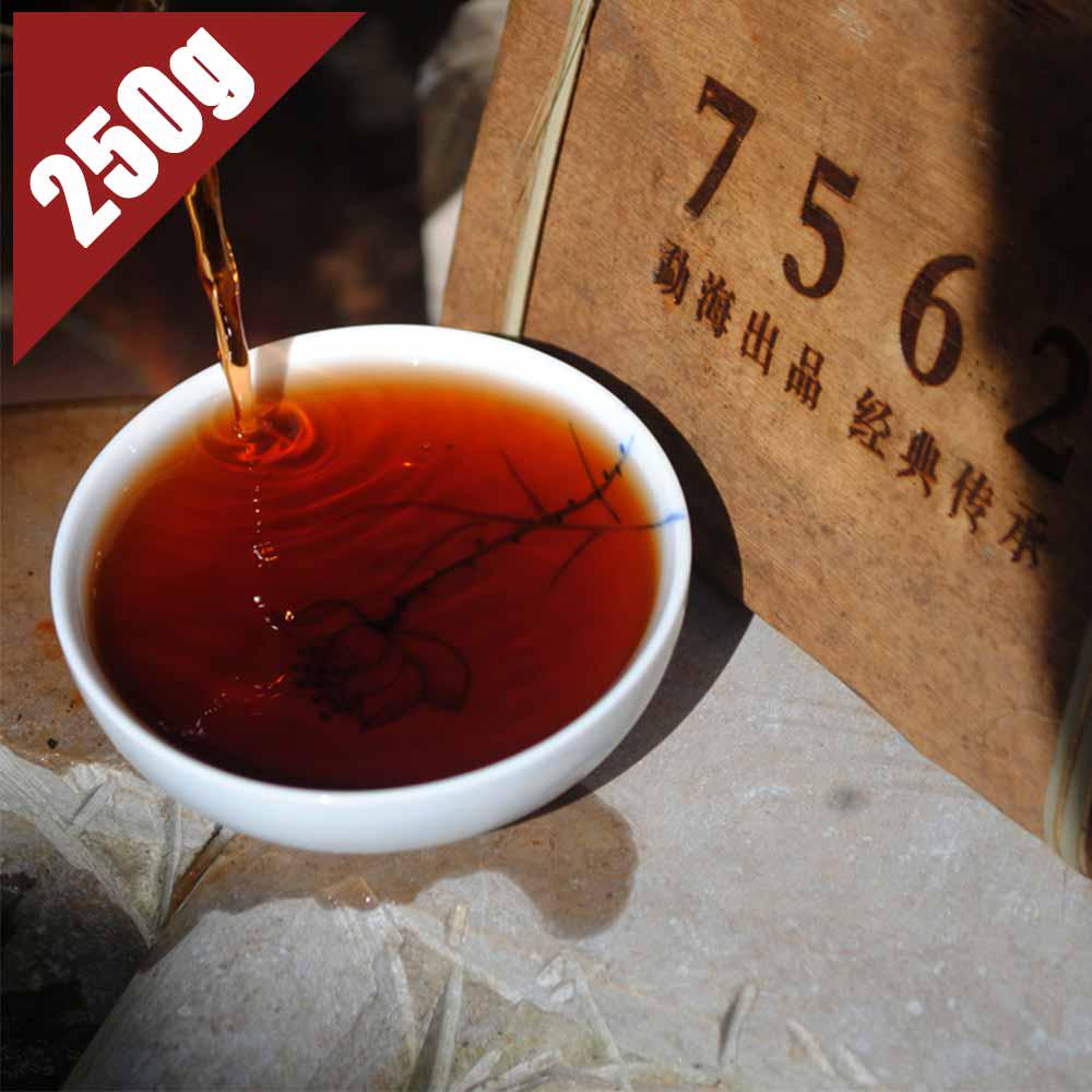 CIFbuy 2008 Yunnan Ripe Puer Tea 7562 Puerh Brick, 250g