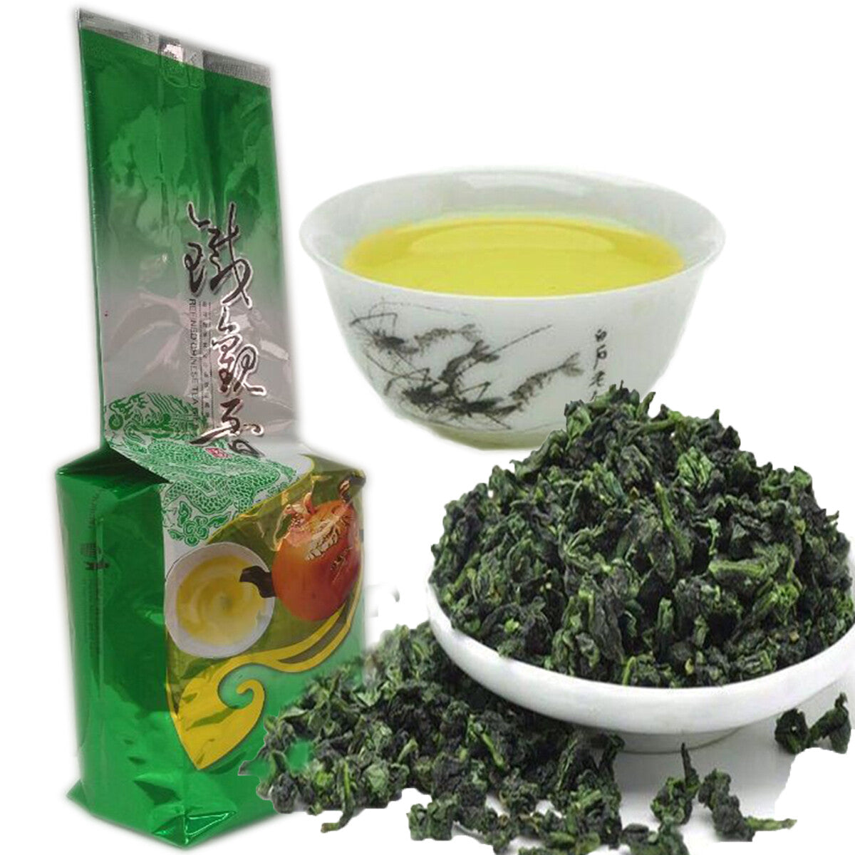 CIFbuy 250g Tie Guan Yin Oolong Tea Natural Organic Loose Leaf Chinese Fresh Drink250克 铁观音乌龙茶 天然有机 散茶 中国新鲜饮品