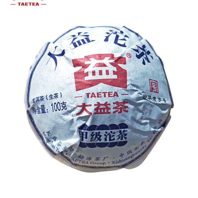 CIFbuy TAETEA 2022 Year Menghai Dayi Jia Ji Tuo Cha Pu-erh Tea Tuo Raw Pu'er Tea 500g