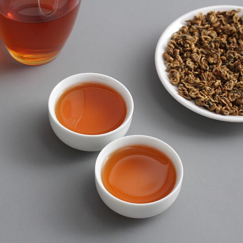 CIFbuy 500g Yunnan black tea Fengqing Dian Hong Jin Luo (No. 2) early spring tea