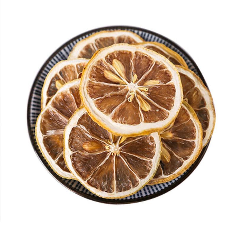 CIFbuy Natural Dried Lemon Slices Yellow Fragrance Fall Hem Fat Herbal Tea