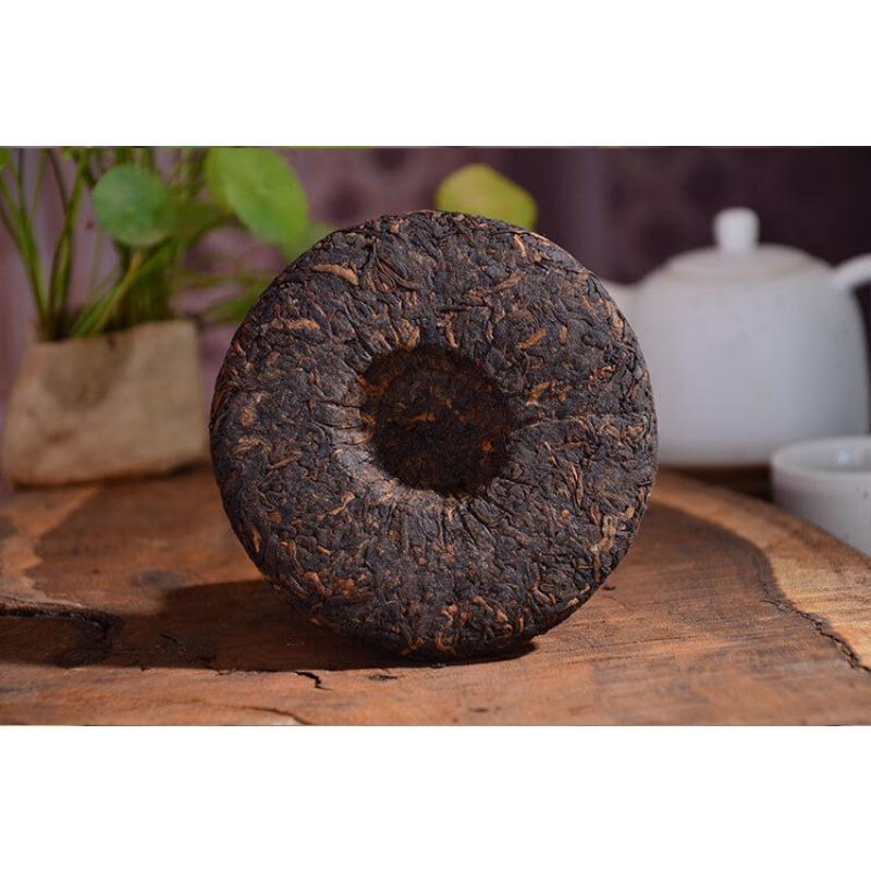 CIFbuy High Quality Puerh Ripe Tea Cake Golden Bud Tea Cake 100g