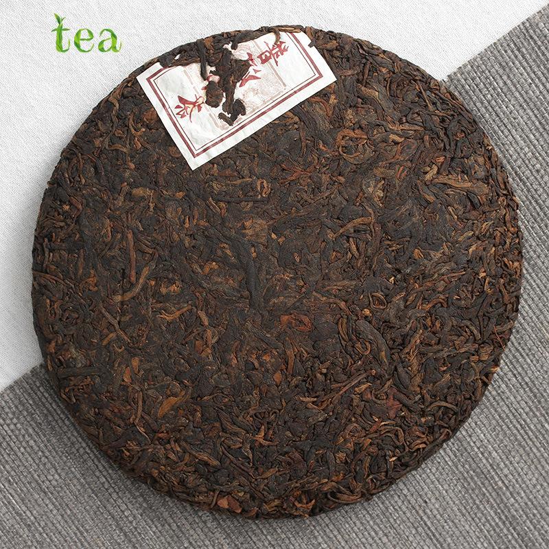 CIFbuy Pu-erh Tea 357g Ban Zhang Ancient Tree Ripe Cake Yunnan Chinese Dark Tea
