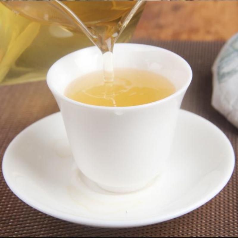 CIFbuy100g Menghai Pu-erh Raw Tea Small Cake Yunnan Organic Puerh Shengcha Pu'er Tea