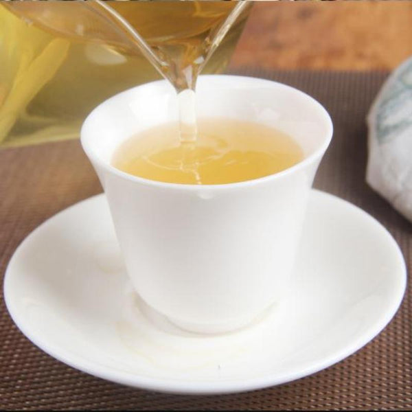 CIFbuy100g Menghai Pu-erh Raw Tea Small Cake Yunnan Organic Puerh Shengcha Pu'er Tea
