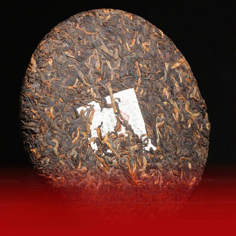 CIFbuy Yunnan Pu'er Ripe Tea Royal Collection Palace Ingredients Cake Tea 357g
