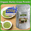 Unsweetened Premium Organic Barley Grass Powder 250g Antioxidant-Rich, Energy Booster Organic Grass Powder