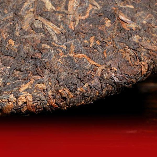 CIFbuy Yunnan Pu'er Ripe Tea Royal Collection Palace Ingredients Cake Tea 357g