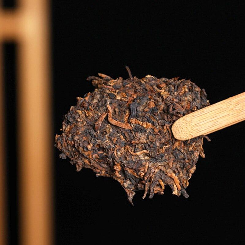 CIFbuy Royal Court Shu Puer Qizi Tea Cake 2020 Golden Buds Gong Torte 357g