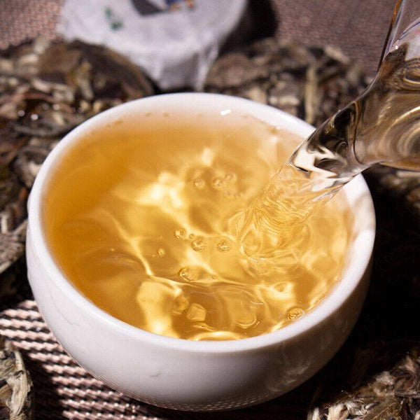 CIFbuy 250g Yunnan Pu'er Tea Leaves Jinggu Moonlight White Tea Cakes Mini Small Tuocha