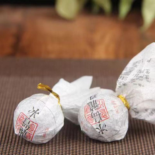 CIFbuy 500g Yunnan Ripe Puerh Tea Dragon Ball Pu-erh Cooked Tea Iceland Pu'er Black Tea