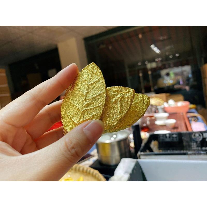 CIFbuy 500g Golden Leaf Pu-erh Raw Tea Menghai Big Tree Golden Leaf Tea