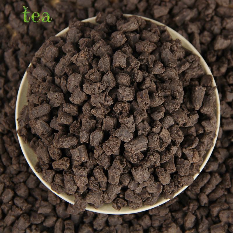 CIFbuy Yunnan Aged Puer Tea, Menghai, Jelly Aroma Tea, Fossil (Broken Silver), Jelly Aroma Old Tea, Ripe Tea, 500g