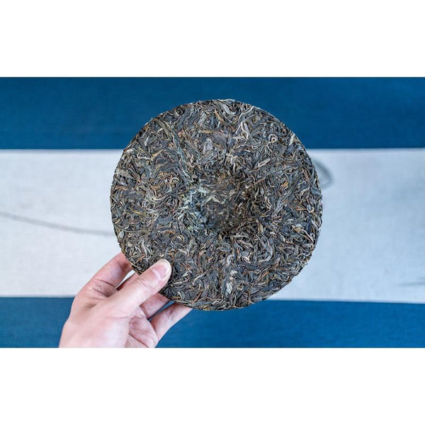 CIFbuy 357g Xigui First Spring Pu'er Raw Tea Yunnan Ancient Pu'er Seven Seed Cake Tea