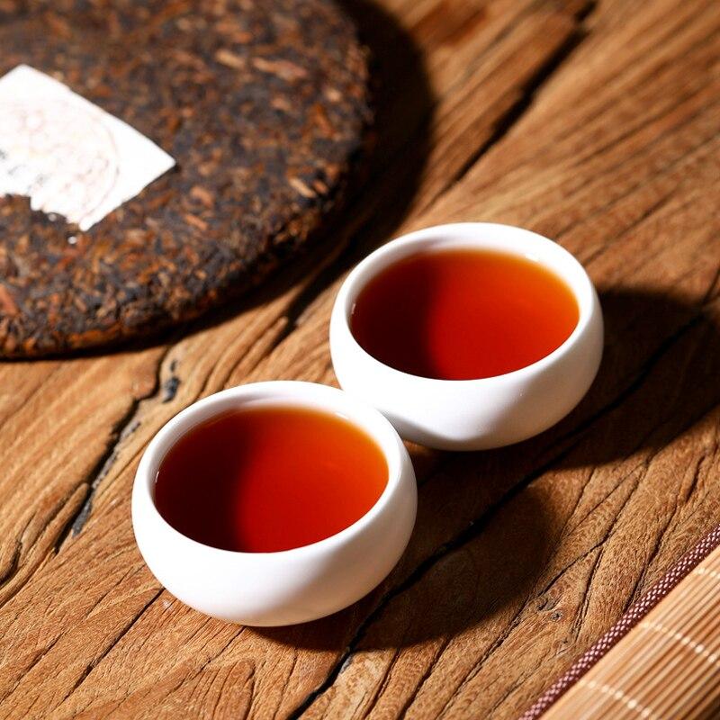 CIFbuy Royal Court Shu Puer Qizi Tea Cake 2020 Golden Buds Gong Torte 357g