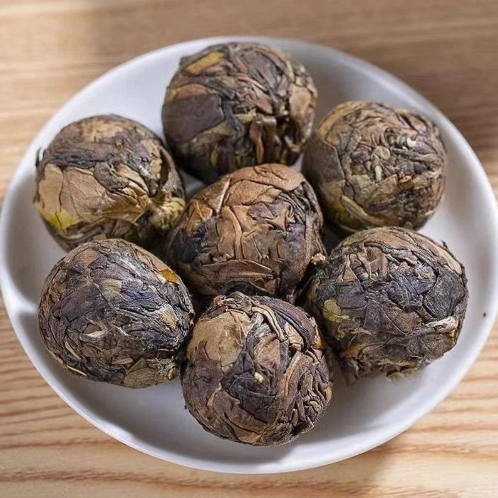 CIFbuy 1000gFuDing Ball-shaped Aged Shou Mei Longevity Eyebrow Handmade pearl White Tea