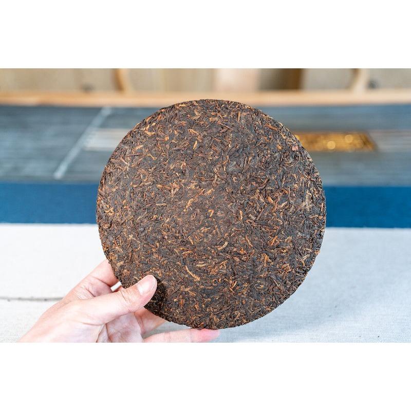 CIFbuy 357g Lao Ban Zhang Ripe Puerh Tea Yunnan Ancient Tree Aged Ripe Puerh Tea