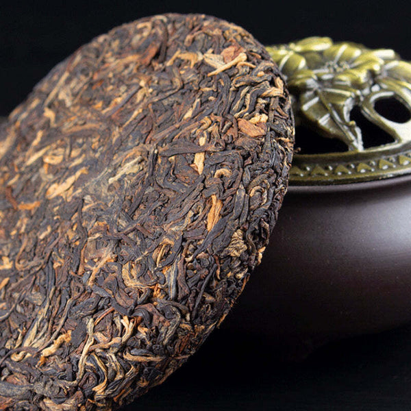 CIFbuy 100g Dianhong Black Tea Cake Dian Hong Red Tea High Mountain Organic Black Tea
