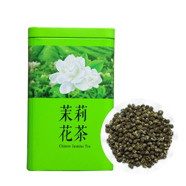 CIFbuy 2023 Loose Leaf Jasmine Green Tea, Dragon Pearl Natural Jasmine Tea, Gift Tin 250g
2023年散装茉莉绿茶，龙珠天然茉莉花茶，礼盒装250克