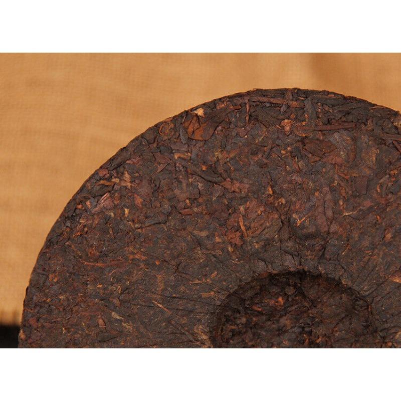 CIFbuy Yunnan Pu'er Tea Ripe Tea Cake Tea Eight Years Yunnan Qizi Cake Pu'er Tea 357g