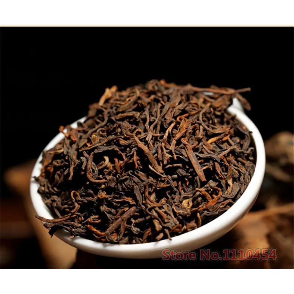 CIFbuy Natural Pure Puerh Tea 500g Ripe Pu Er Herbal Energy Wellness Drink Secondary image
