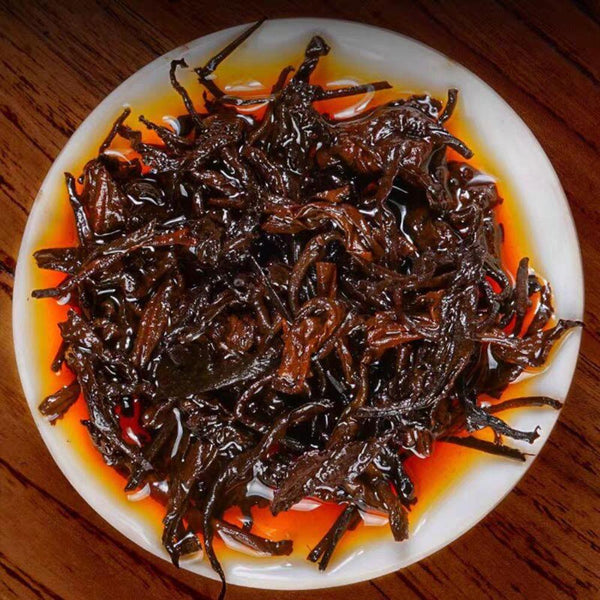CIFbuy 357g Laobanzhang Aged Ancient Tree Ripe Seven Sons Yunnan Pu'er Tea Cake