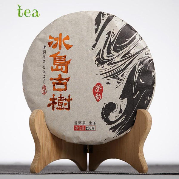 CIFbuy 2017 Yunnan Iceland Ancient Tree Raw Puer Tea Cake 200g