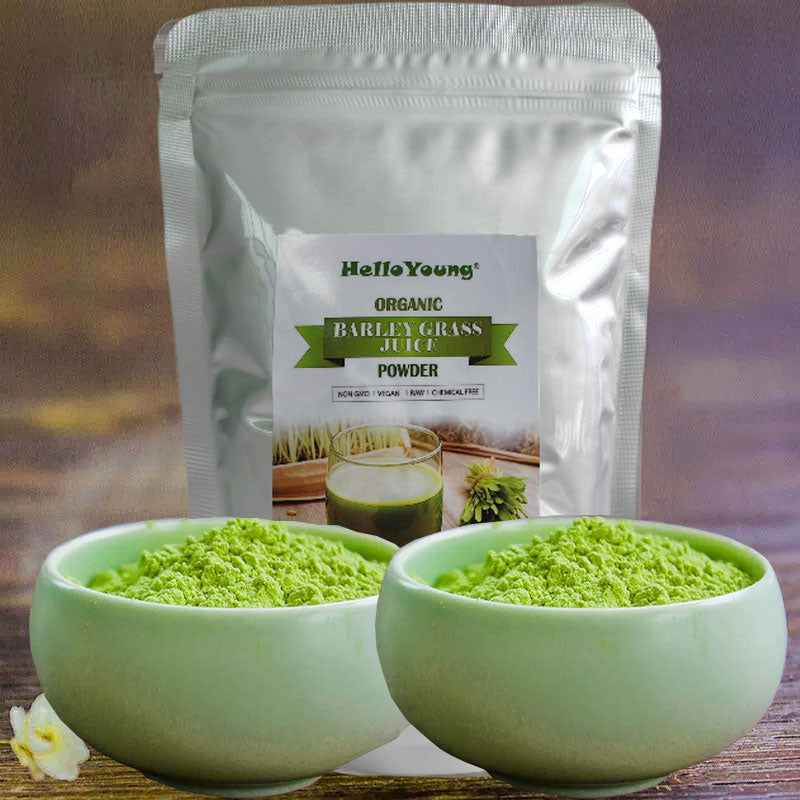 Organic Barley Grass Powder original 250g barley grass official store Non-GMO Vegan Cold-Juiced and Low-Temperature Dried Main image