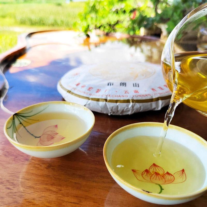 CIFbuy Yunnan Menghai Pu'er Tea Brown Mountain Early Spring Arbor Pu'er Raw Tea Cake