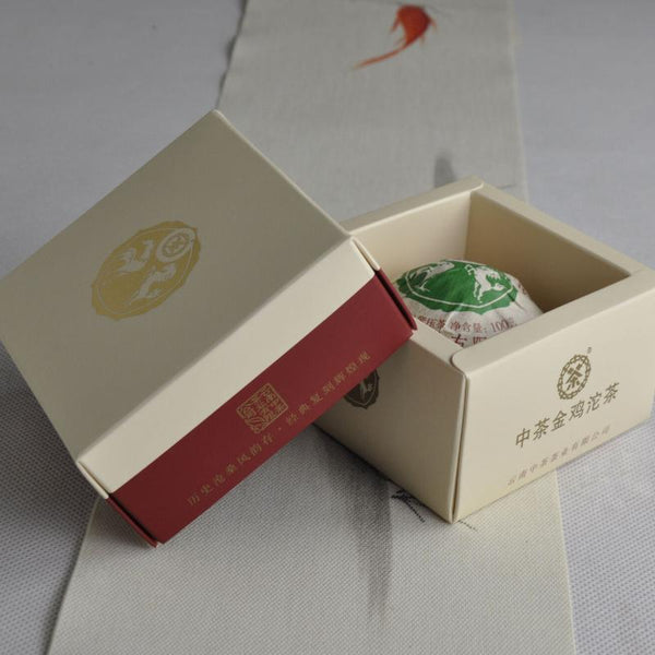 CIFbuy CHINA TEA Golden Rooster Tuo Tea Pu-erh Tea Tuocha 2020 100g Ripe Pu'er Tea