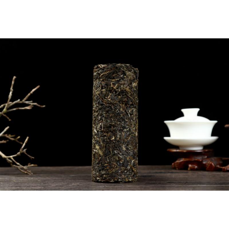 CIFbuy 500g Yunnan Pu'er Tea Icelandic Small Dragon Column Mini Bamboo Tube Raw Tea