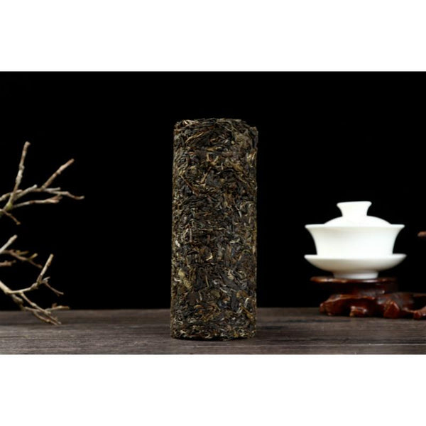 CIFbuy 500g Yunnan Pu'er Tea Icelandic Small Dragon Column Mini Bamboo Tube Raw Tea