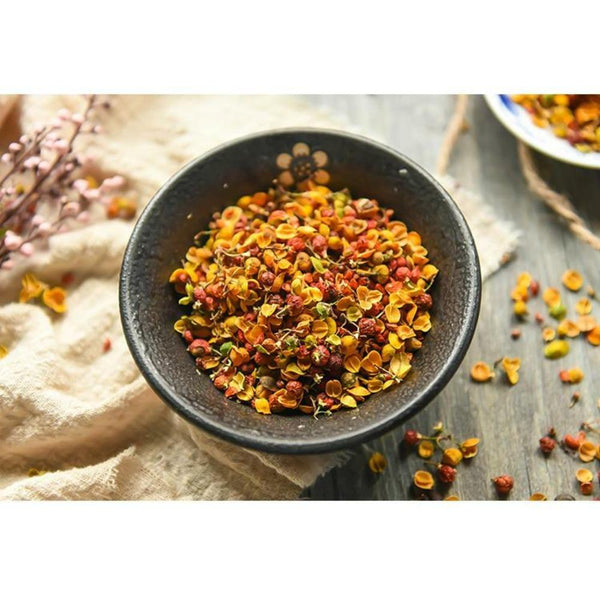 CIFbuy Dried Albizia Julibrissin Flower Buds Natural Silk Tree Herbal Tea Loose Leaf Calming Relaxing Drink