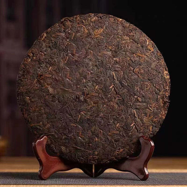CIFbuy 357g Yunnan Ripe Pu-erh Tea Lao Ban Zhang Black Tea Cake Chinese Weight Loss Tea