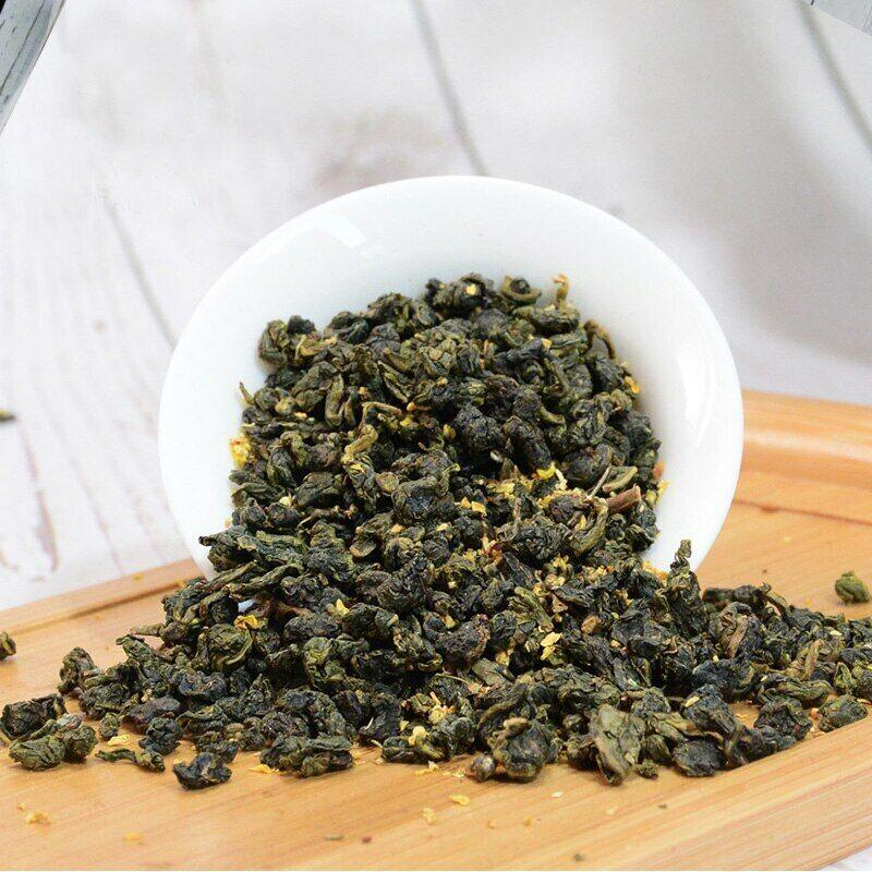 CIFbuy 2022/2023 High Mountain Oolong Tea Loose Leaf with Osmanthus Floral Scent 60g