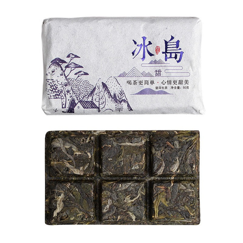 Icelandic Puer Tea Brick Healthy Food Mini Cha Puerh Top Grade Old Tea 50g Main image