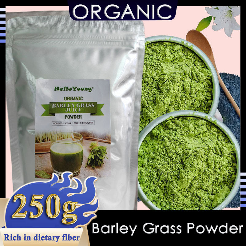 Imported Unsweetened Premium Organic Barley Grass Powder 250g Antioxidant-Rich, Energy Booster Organic Grass Powder Main image