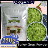 Imported Unsweetened Premium Organic Barley Grass Powder 250g Antioxidant-Rich, Energy Booster Organic Grass Powder