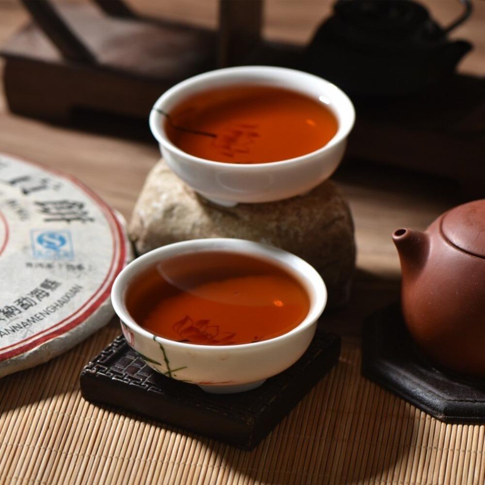CIFbuy Big Tree Golden Bud Ripe Pu-erh Tea Cake 2016 357g