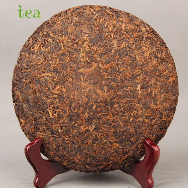 CIFbuy Spring Tea, Date Aroma Palace Golden Sprout Pu-erh Tea, 357g, Seven Seeds Aged Ripe Pu-erh