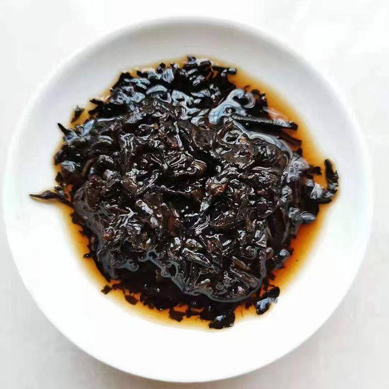 CIFbuy100g Golden Bud Puerh Ripe Tea Cake Yunnan Pu-erh Cooked Tea Mini Pu'er Cake Tea