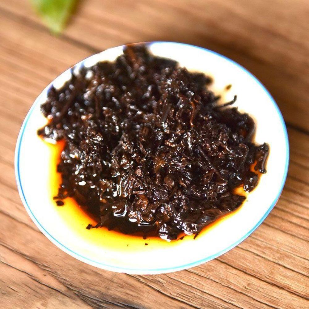 CIFbuy Yunnan Lao Banzhang Houde Aged Ripe Puer Tea Brick 1000g
云南老班章厚德陈年熟普洱砖茶1000克